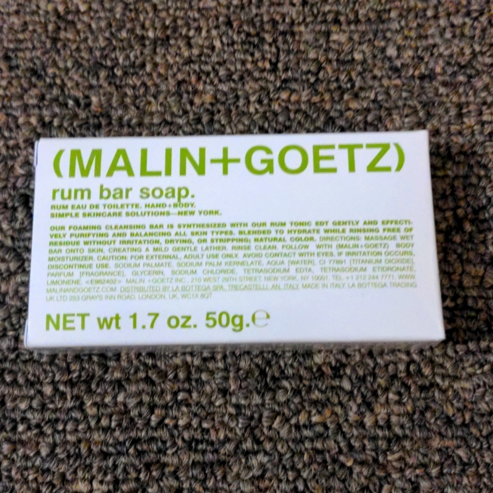 Malin + Goetz perfume soap